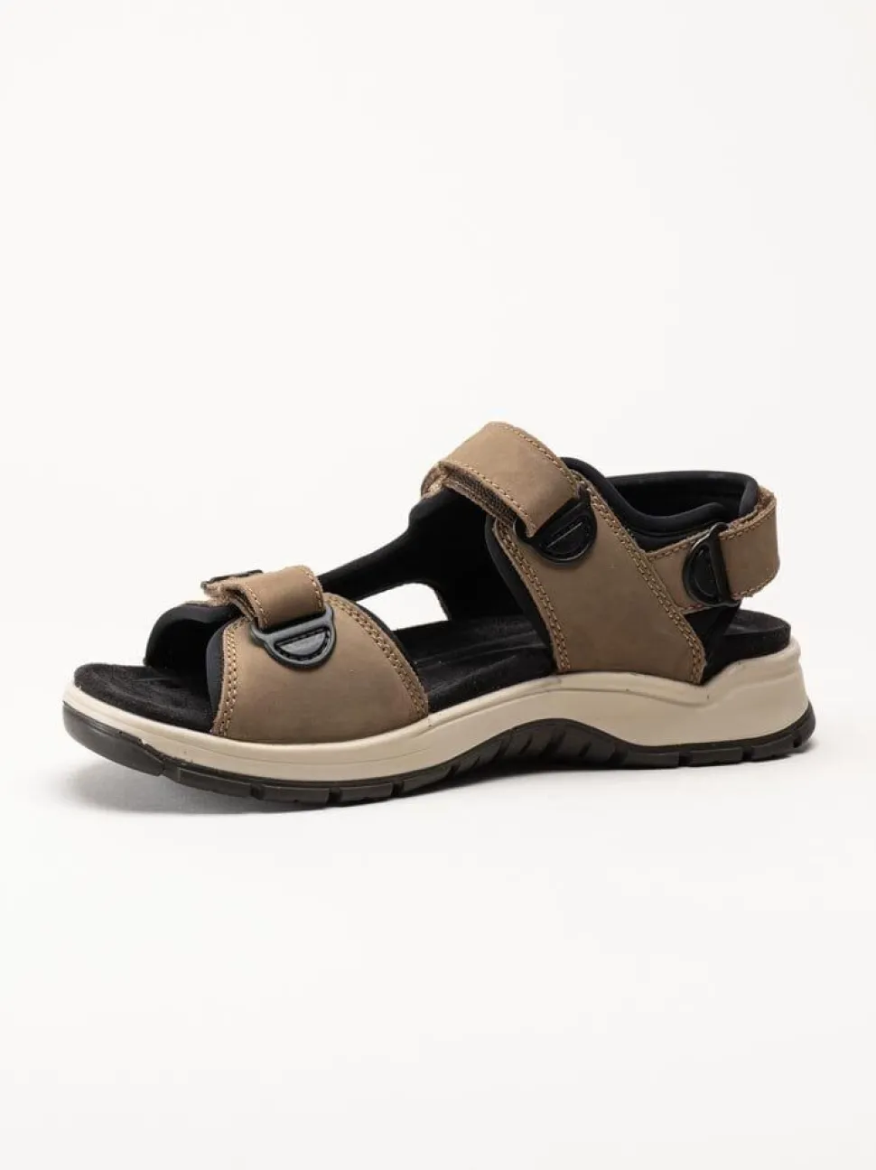 Rieker - Bruna sandaler i nubuck
