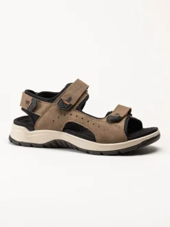 Rieker - Bruna sandaler i nubuck