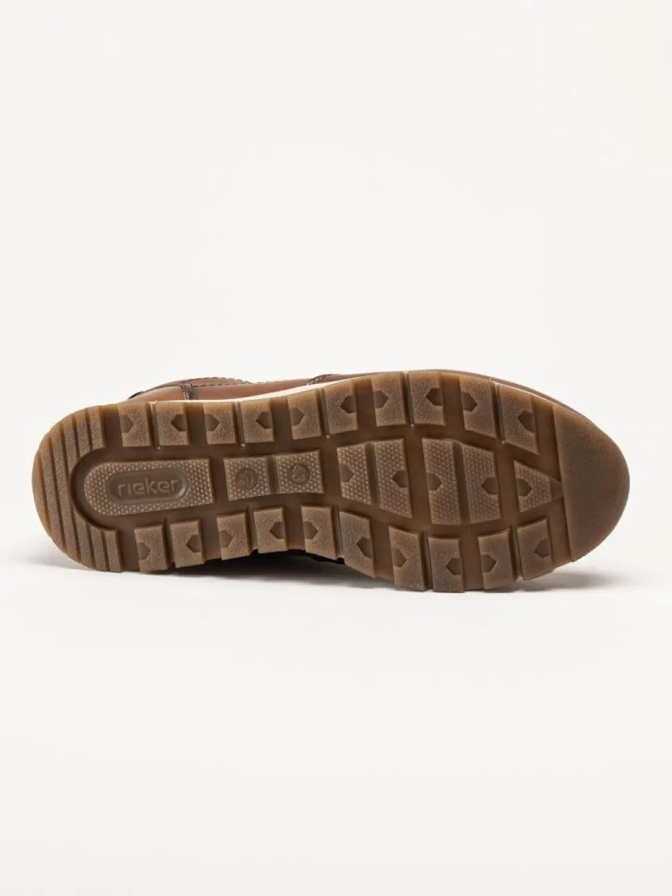 Rieker - Bruna sneakers i skinn