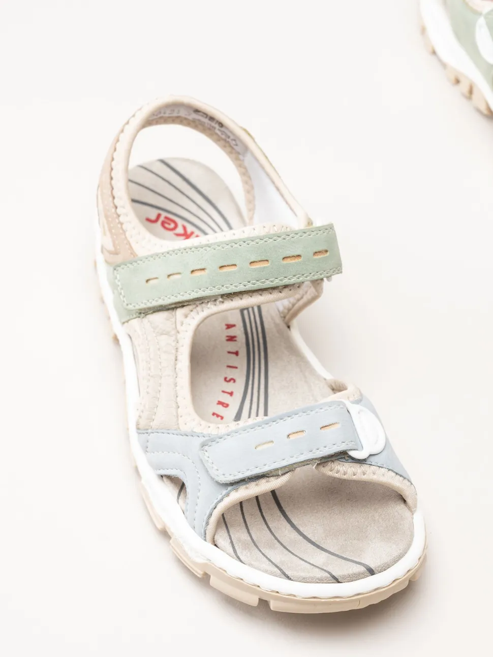 Rieker - Flerfärgade remsandaler