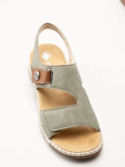 Rieker - Gröna sandaler
