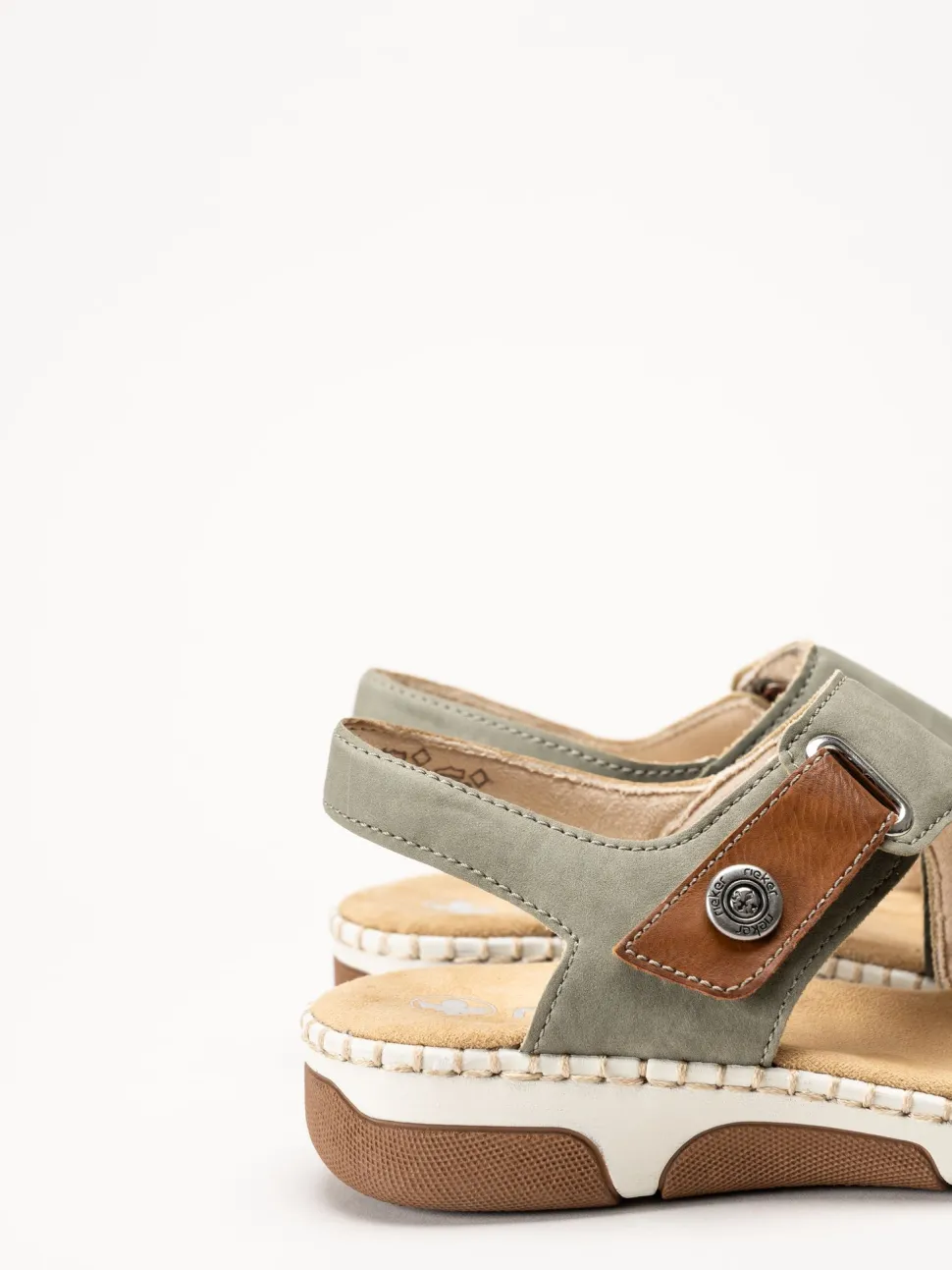 Rieker - Gröna sandaler