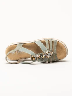 Rieker - Gröna sandaler