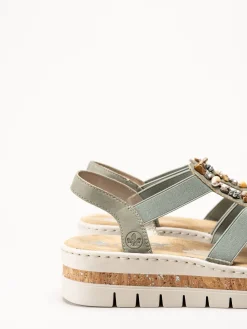 Rieker - Gröna sandaler