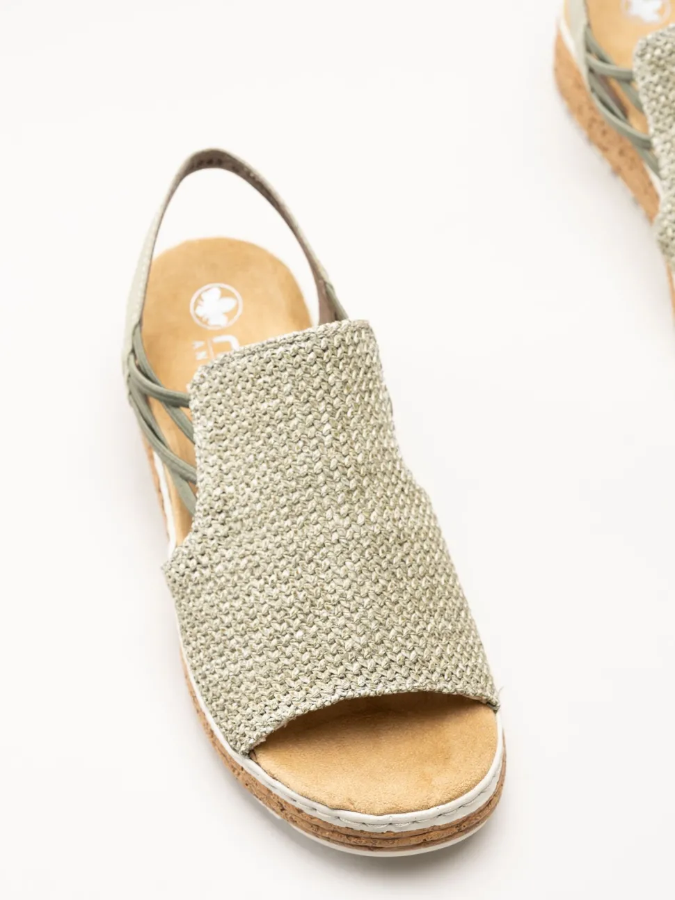Rieker - Gröna sandaletter