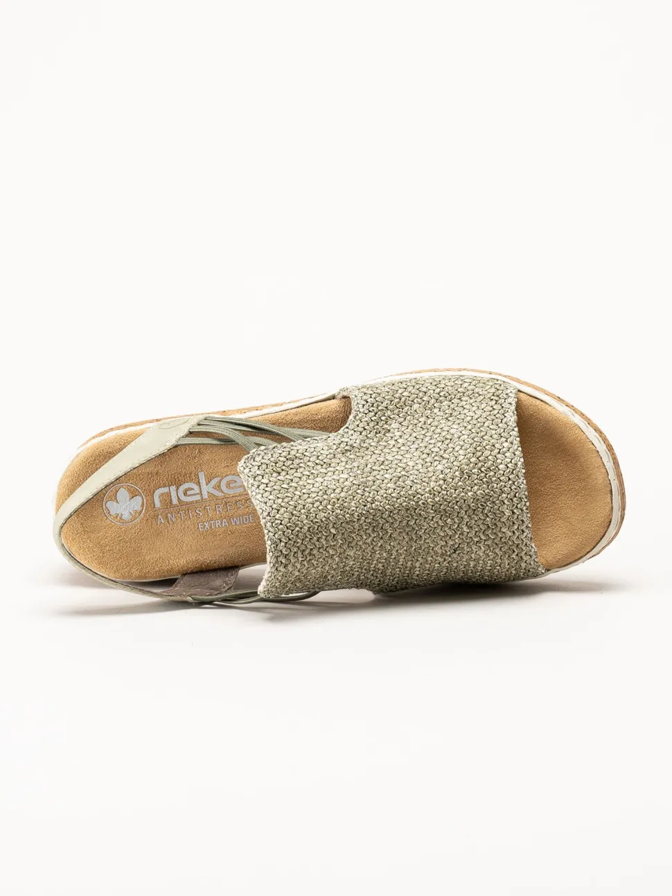 Rieker - Gröna sandaletter