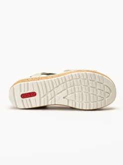 Rieker - Gröna sandaletter
