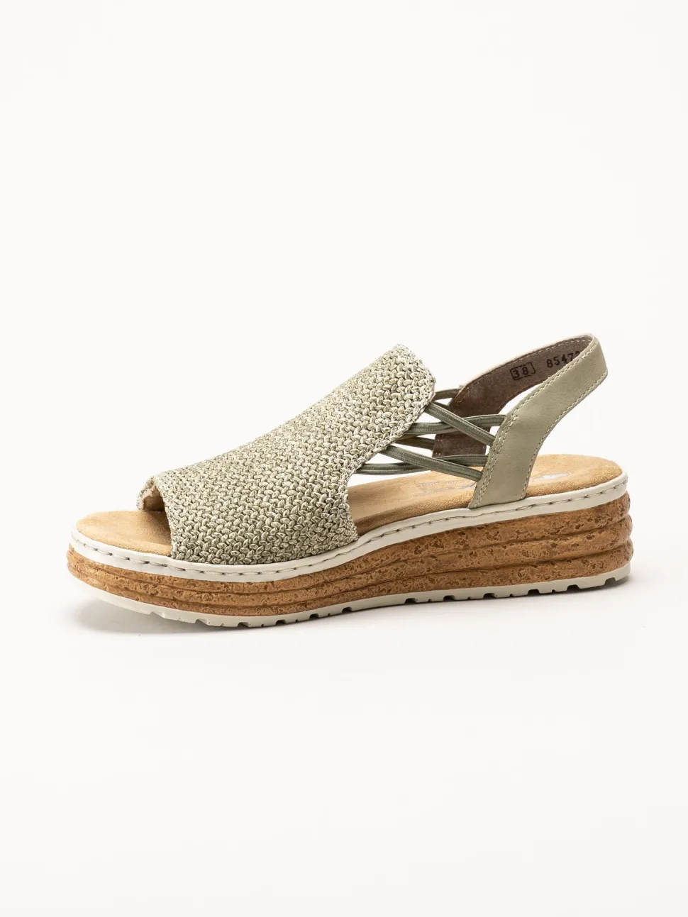 Rieker - Gröna sandaletter