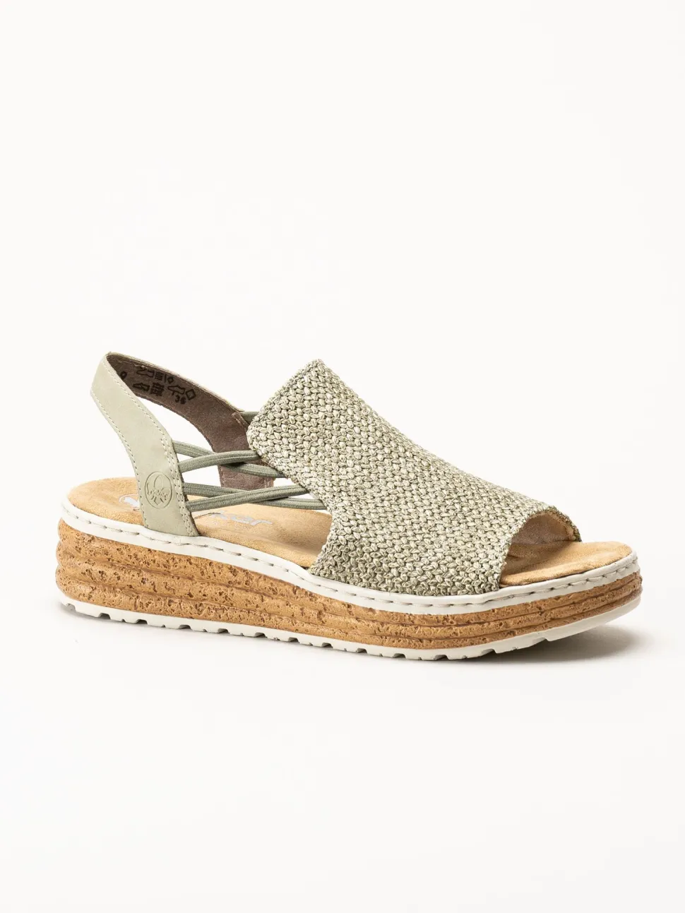 Rieker - Gröna sandaletter