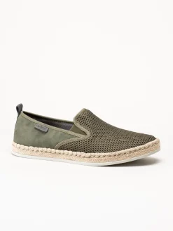 Rieker - Gröna slip on skor