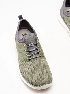 Rieker - Gröna slip on sneakers