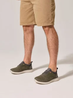 Rieker - Gröna slip on sneakers