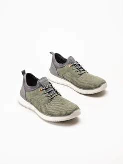 Rieker - Gröna slip on sneakers