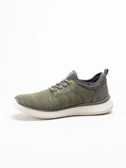 Rieker - Gröna slip on sneakers