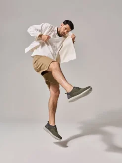 Rieker - Gröna slip on sneakers