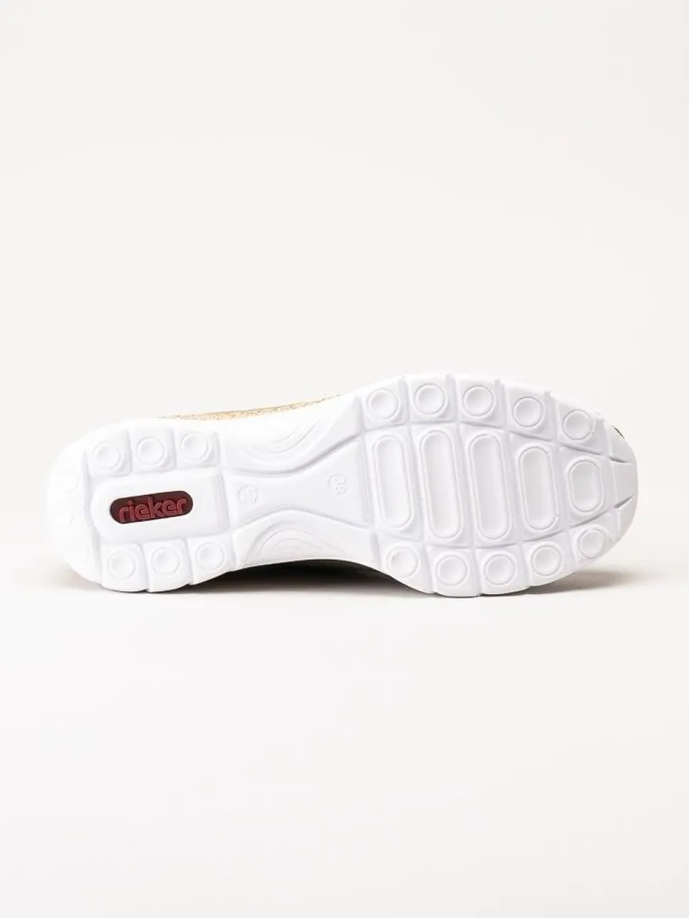 Rieker - Gröna sneakers i skinnimitation