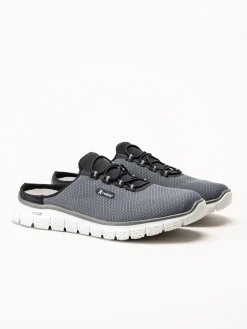 Rieker - Grå slip in sandal