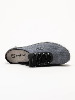 Rieker - Grå slip in sandal