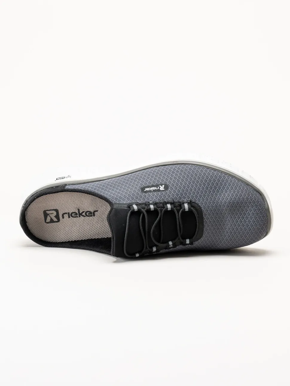 Rieker - Grå slip in sandal