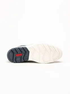 Rieker - Ljusblå slip on sneakers