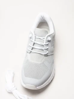 Rieker - Ljusgrå sneakers i mesh