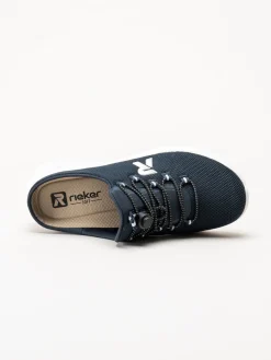 Rieker - Marinblå slip in sneakers