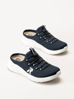 Rieker - Marinblå slip in sneakers