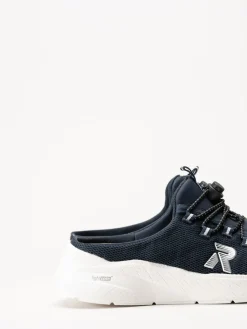 Rieker - Marinblå slip in sneakers