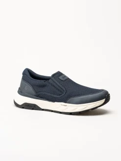 Rieker - Marinblå slip on sneakers