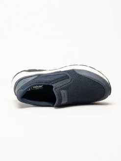 Rieker - Marinblå slip on sneakers
