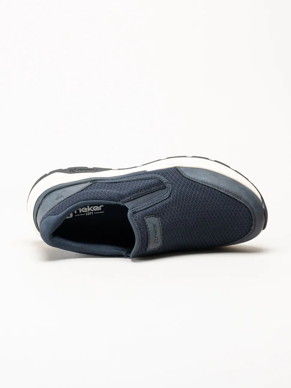 Rieker - Marinblå slip on sneakers