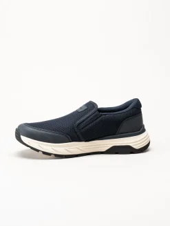 Rieker - Marinblå slip on sneakers