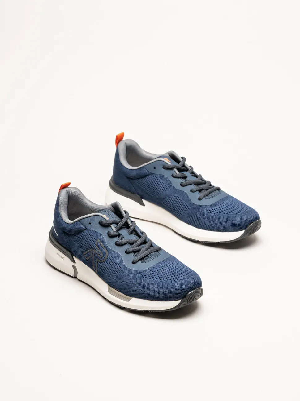 Rieker - Marinblå sneakers i mesh