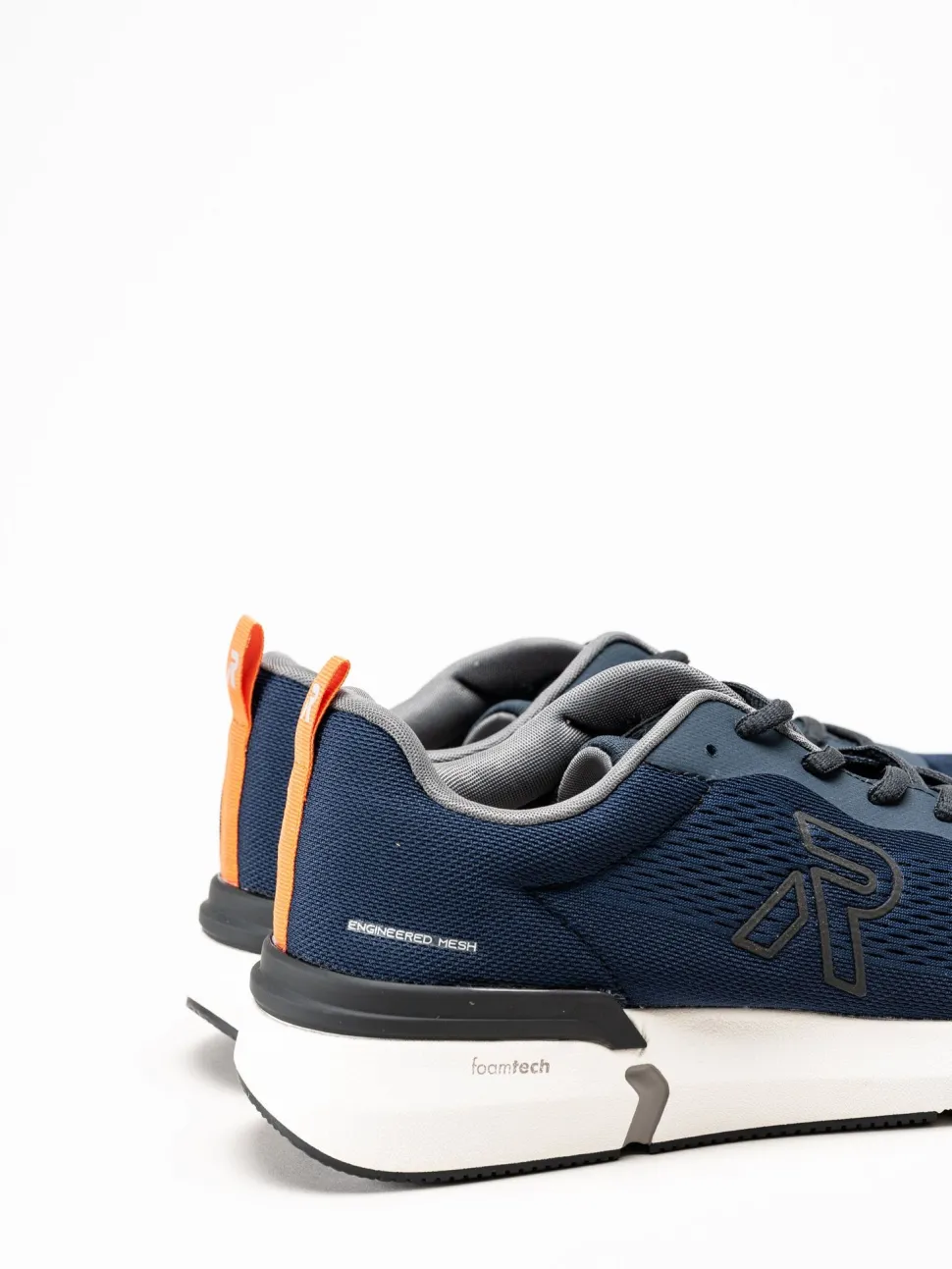 Rieker - Marinblå sneakers i mesh