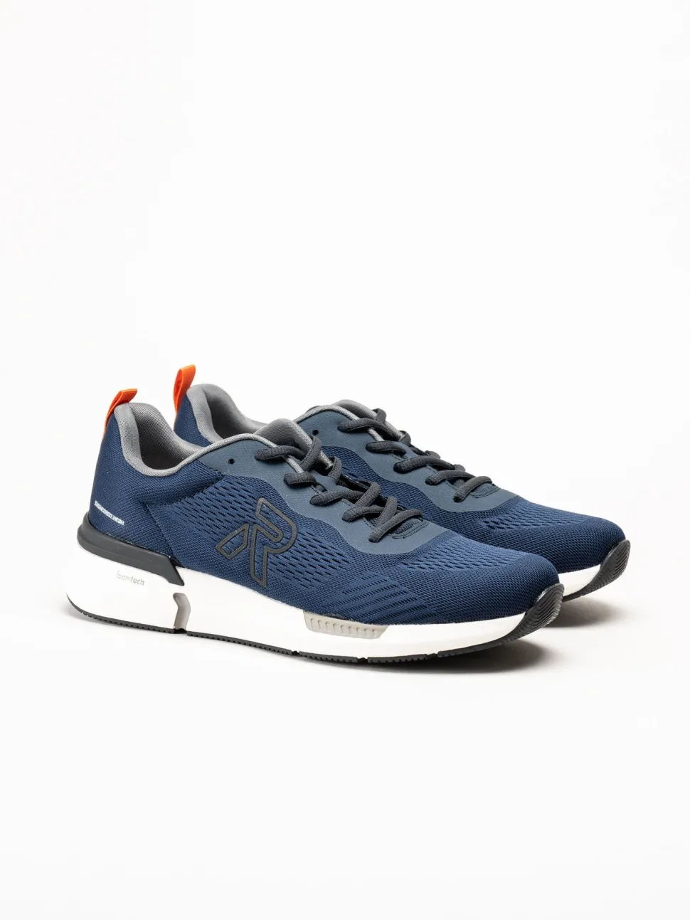 Rieker - Marinblå sneakers i mesh