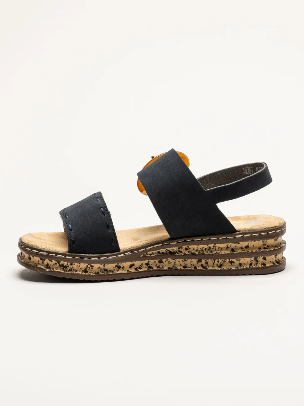 Rieker - Mörkblå sandaletter
