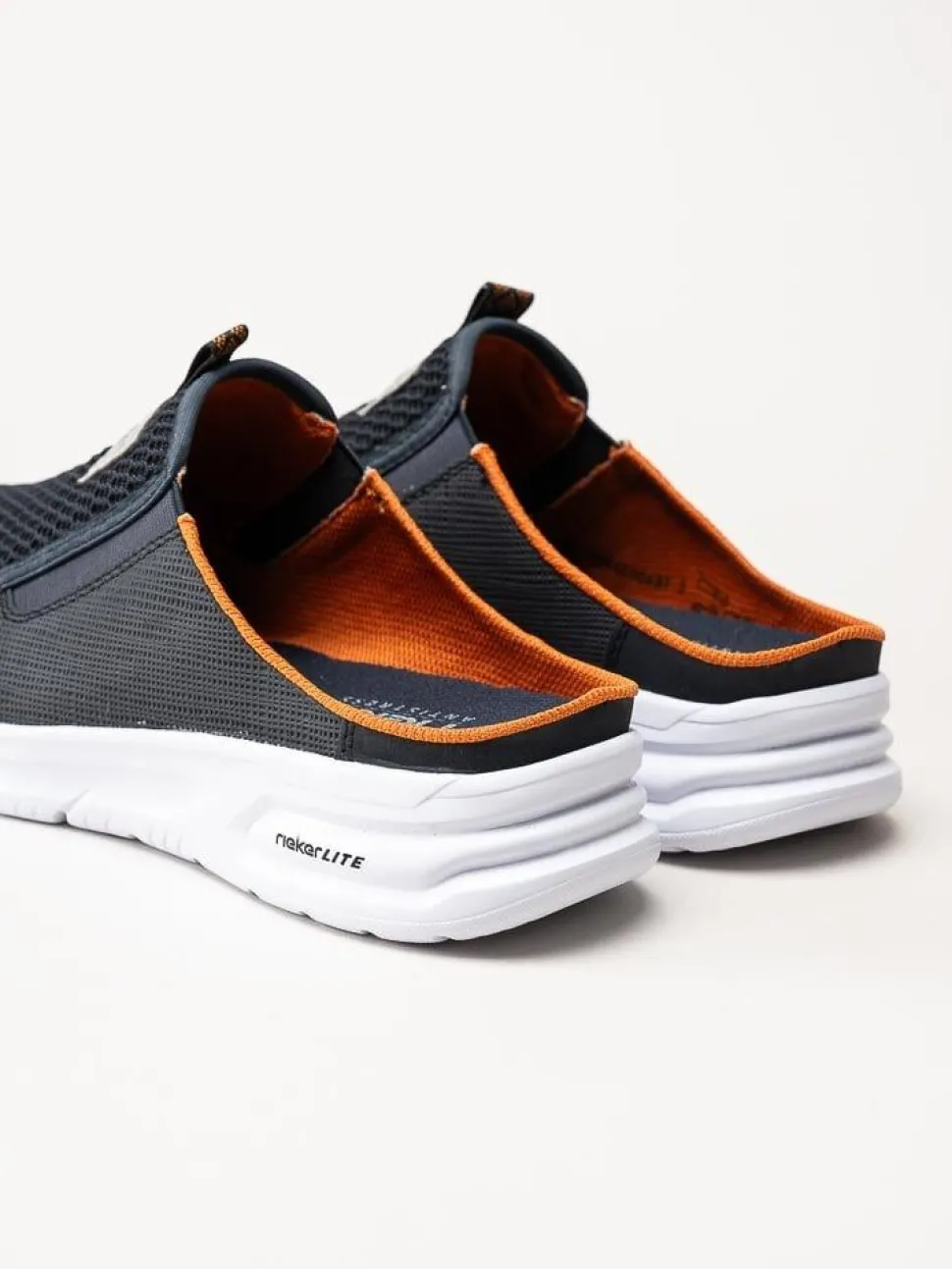 Rieker - Mörkblå slip in sandal