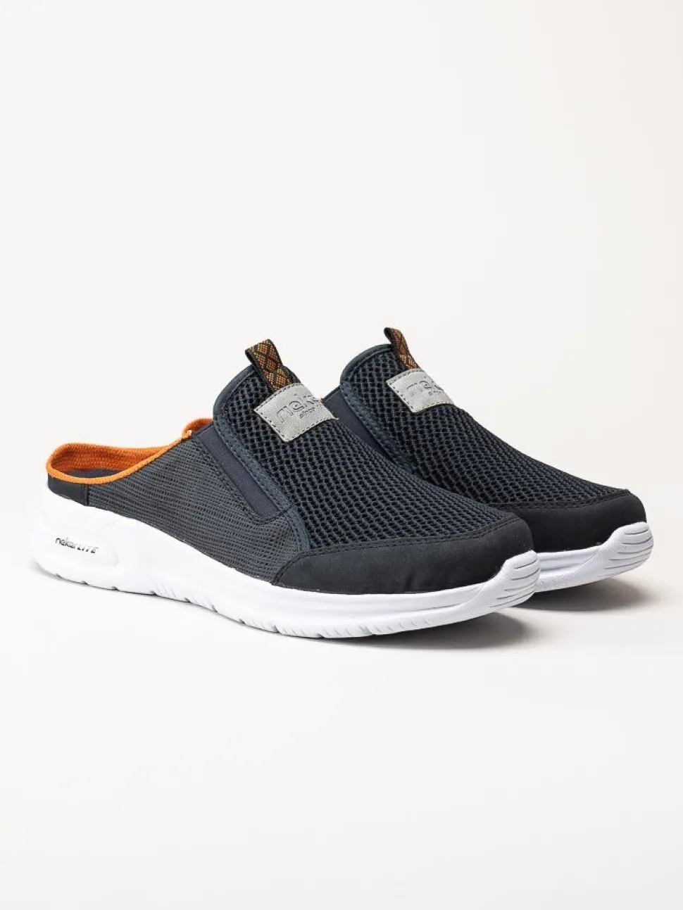 Rieker - Mörkblå slip in sandal