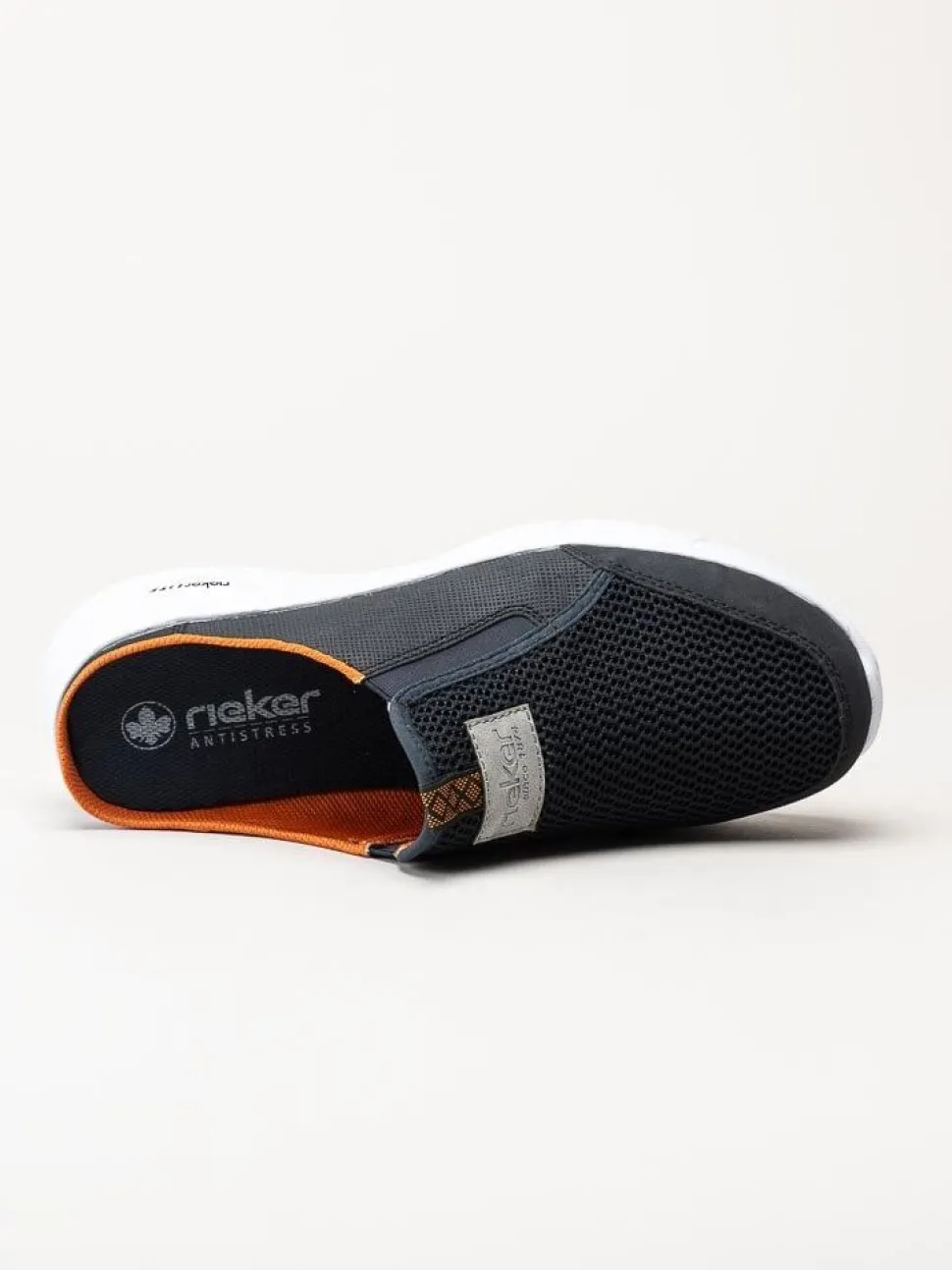 Rieker - Mörkblå slip in sandal