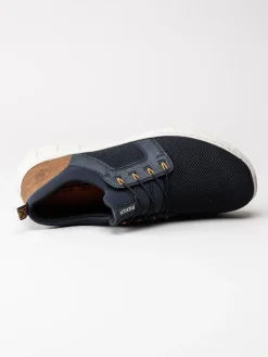 Rieker - Mörkblå slip on sneakers