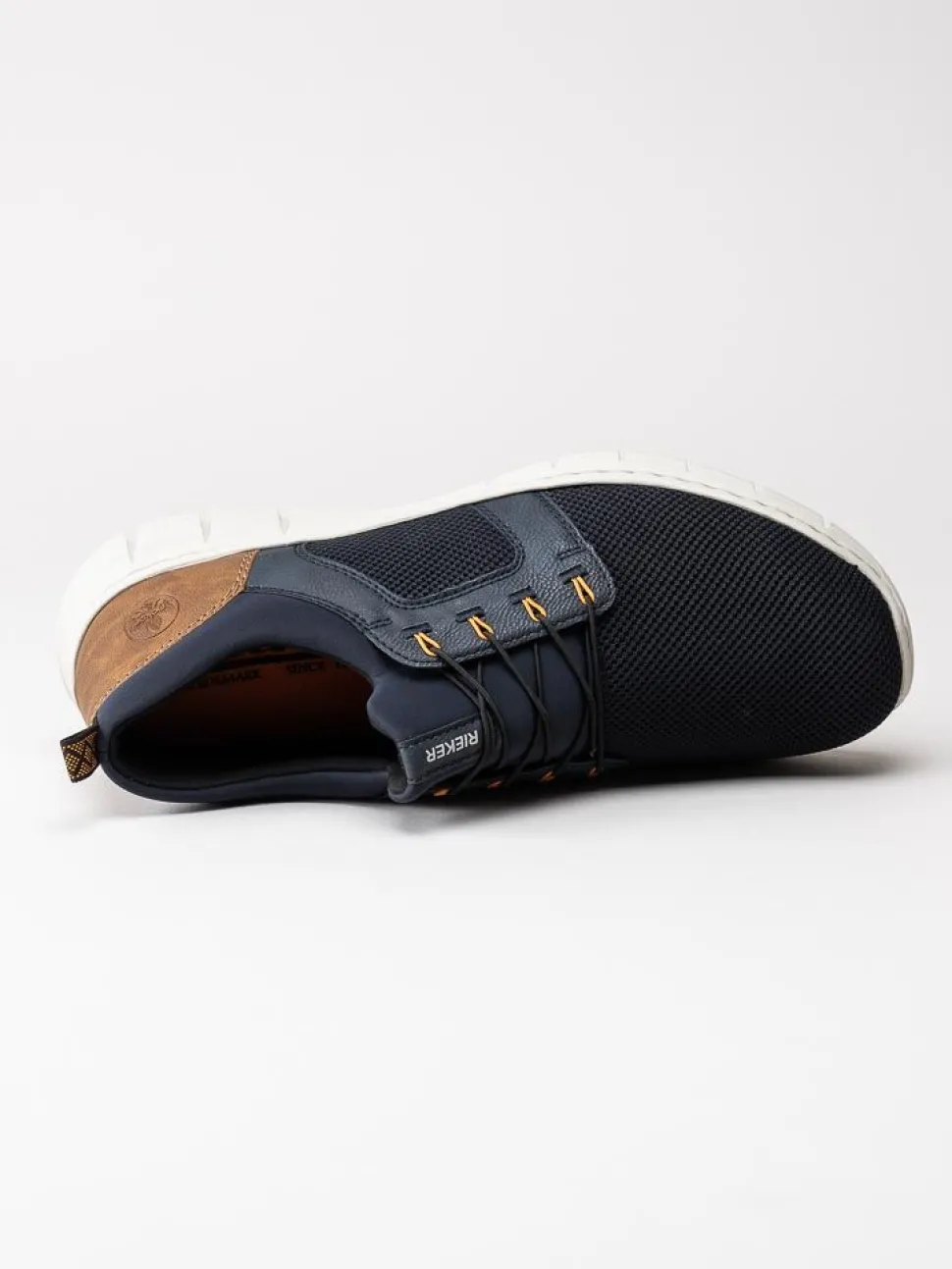 Rieker - Mörkblå slip on sneakers