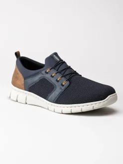 Rieker - Mörkblå slip on sneakers