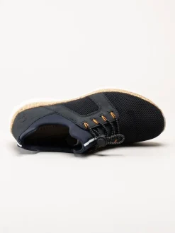 Rieker - Mörkblå slip on sneakers