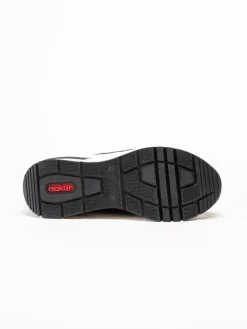 Rieker - Mörkblå slip on sneakers