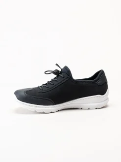 Rieker - Mörkblå slip on sneakers