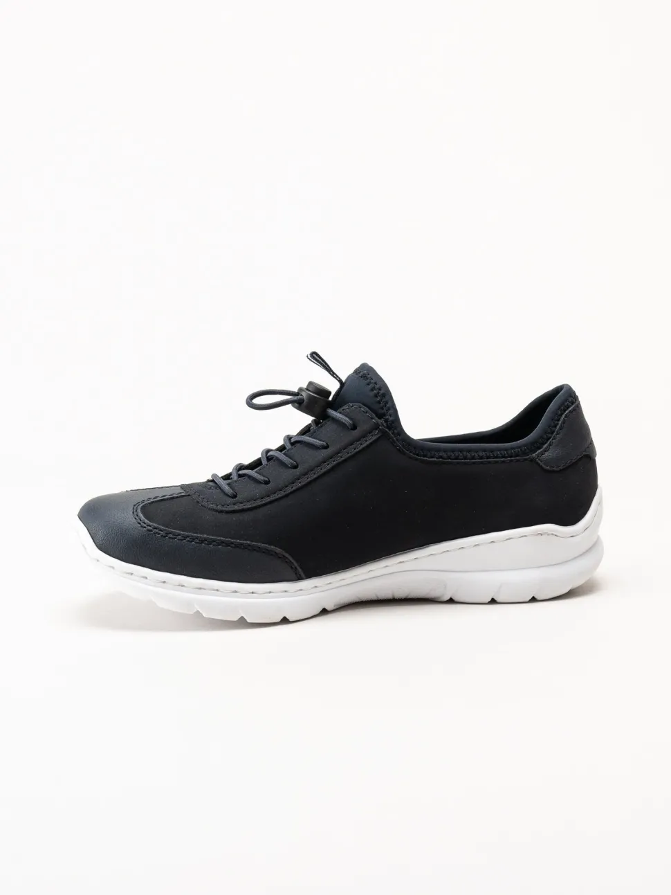 Rieker - Mörkblå slip on sneakers