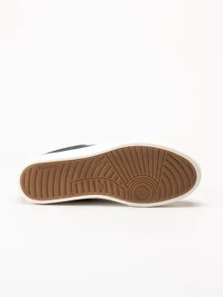 Rieker - Mörkblå sneakers i mocka