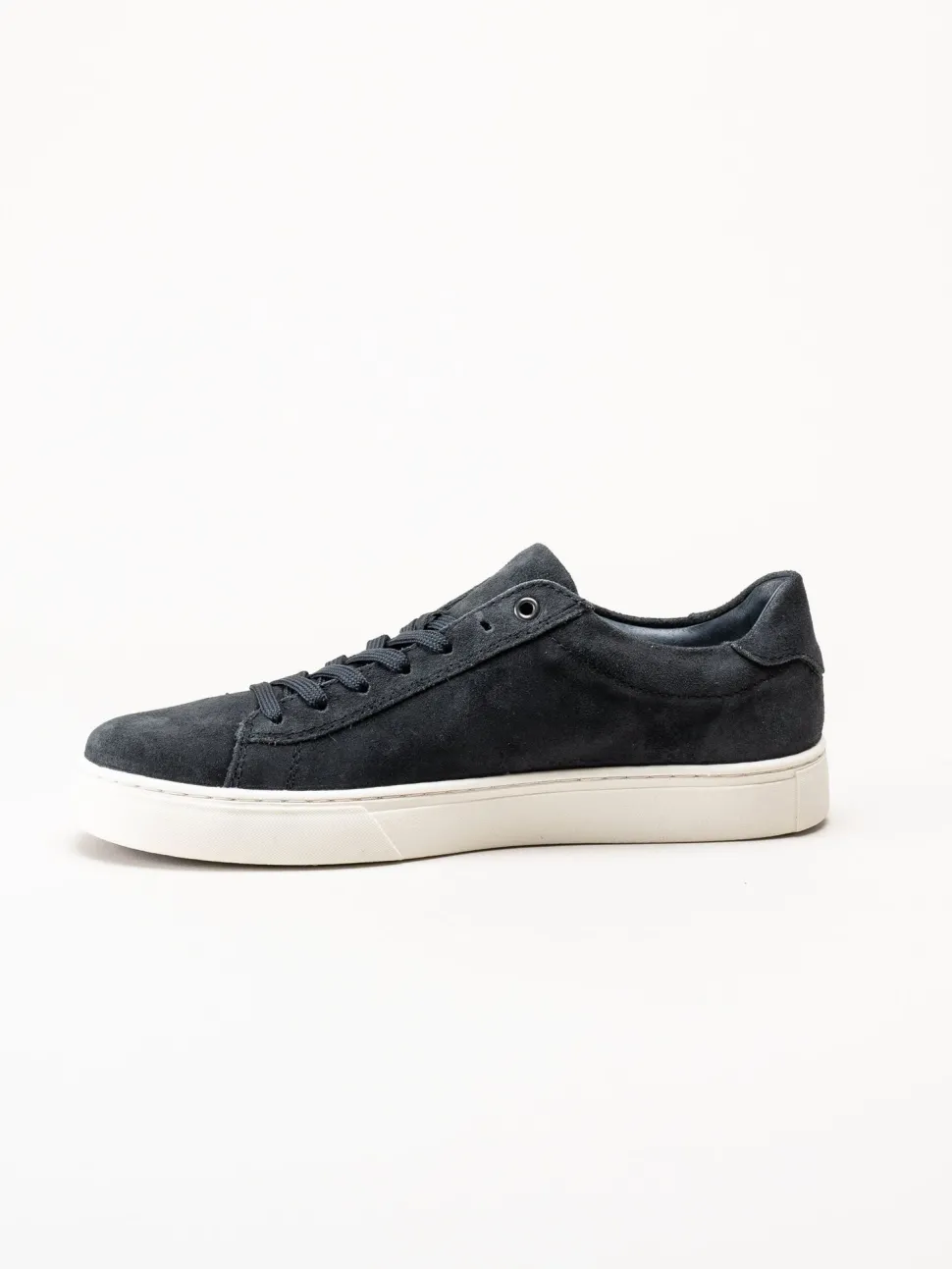 Rieker - Mörkblå sneakers i mocka