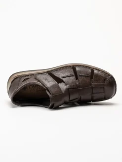 Rieker - Mörkbruna sandaler