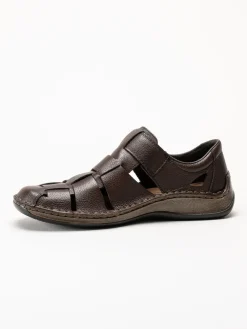 Rieker - Mörkbruna sandaler